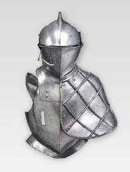 Stechzeug mit Gittertartsche, um 1570, Anton Peffenhauser